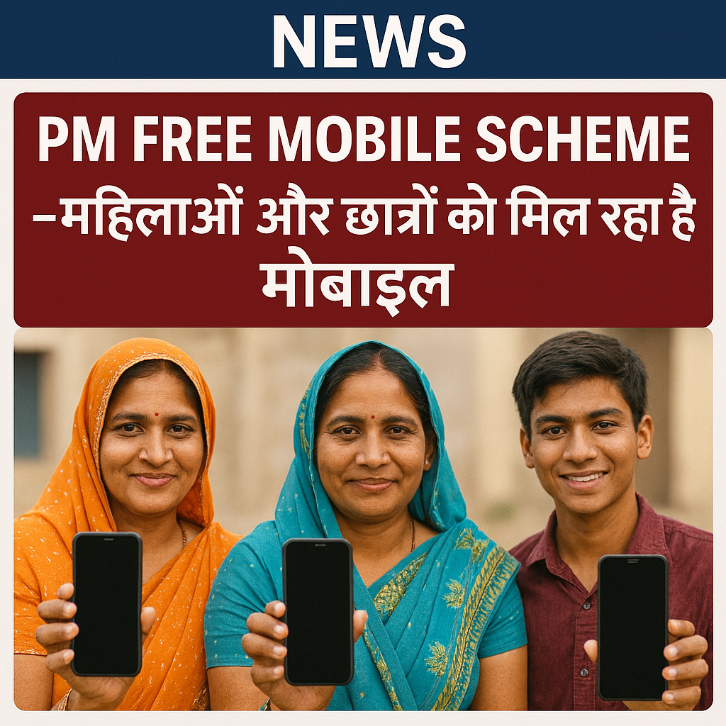PM Free Mobile Scheme student